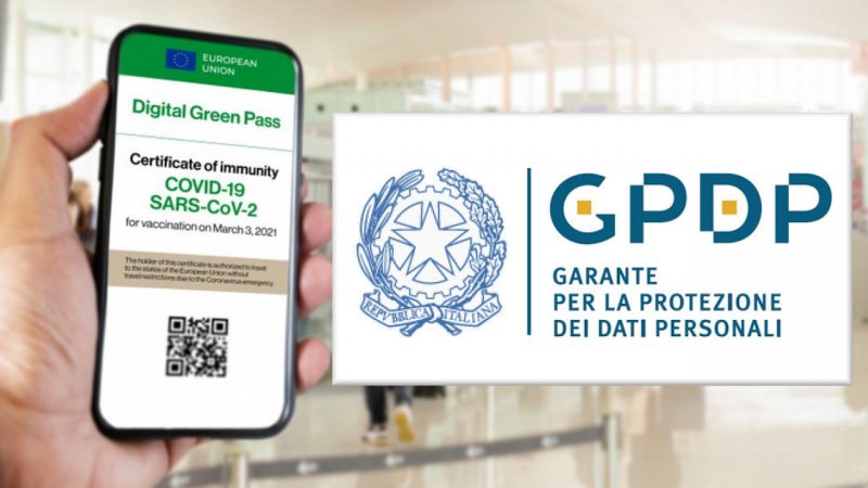 Green Pass – GPDP e l’avvertimento formale al Governo