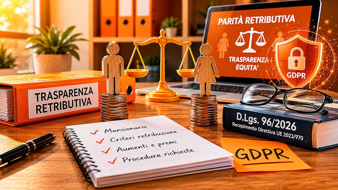 Trasparenza retributiva e organizzazione aziendale: indicazioni per datori di lavoro