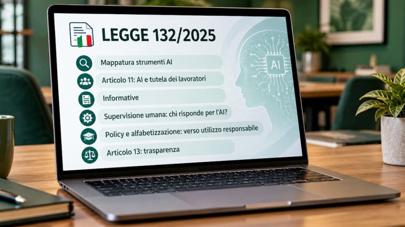 Legge 132 del 23 settembre 2025: cosa dice e quali obblighi introduce per le imprese